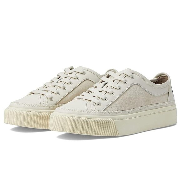 Shoes - AllSaints Milla Women’s Leather Sneakers Off-White Size 6 NEW